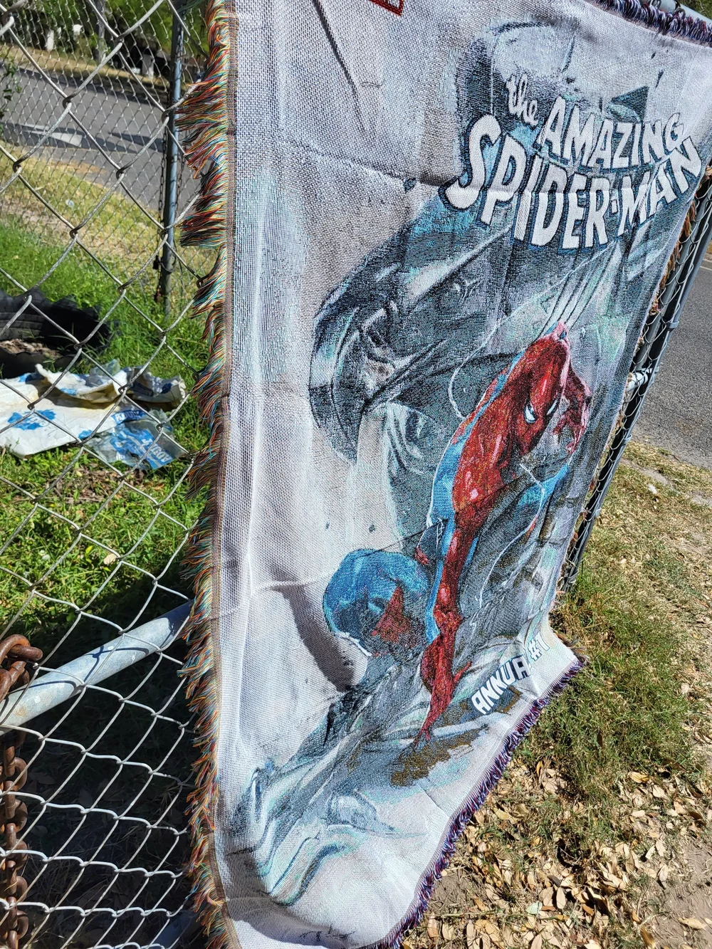 Marvel Spider-Man Comic Wall Tapestry Or Blanket